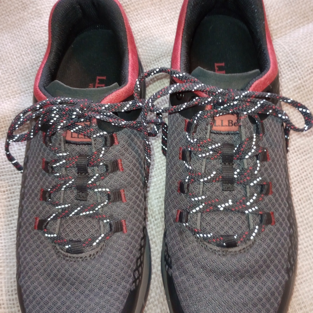 L.L. Bean Women's Gray and Salmon Shoes